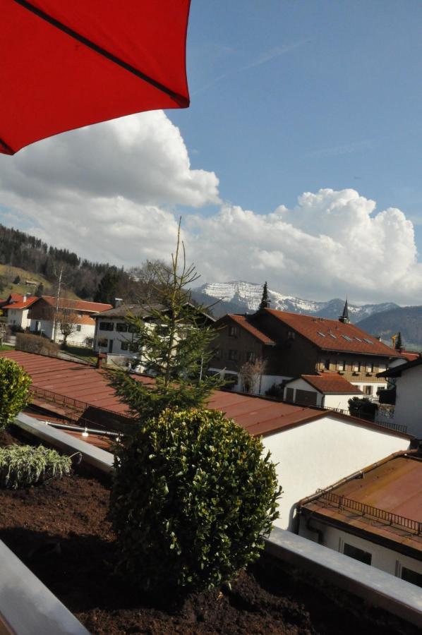 Almi - Alpenglueck Traumhafte Whg.M.20Qm Dachterr. Apartment Oberstaufen Exterior photo